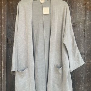 DONNI Sandwash open cardigan with pockets